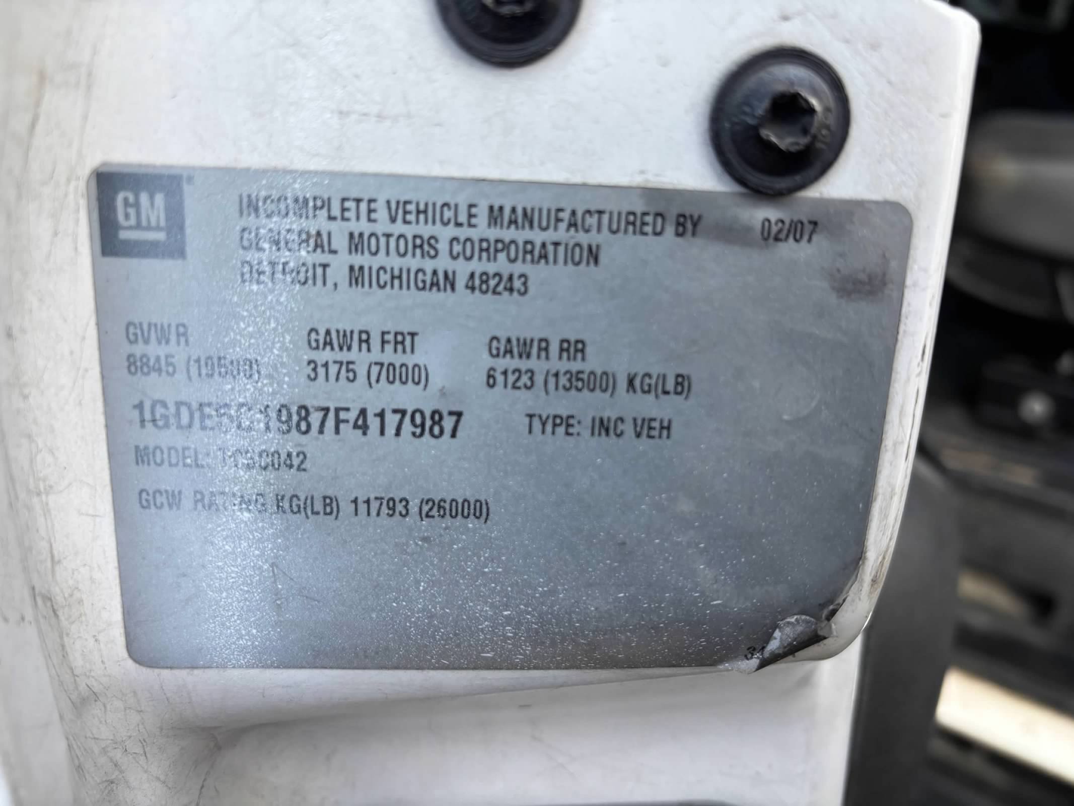 2007 GMC C5500 - Photo 45